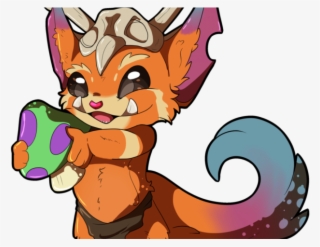 Mushroom Clipart Teemo - Cute Gnar