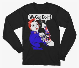 Rosie The Riveter Long Sleeve - 80 Years Old T Shirt