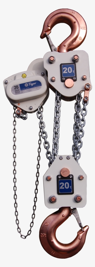 Durham Lifting Spark Resistant 20t Chain Block - 10 Ton Capacity Chain Block