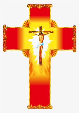 Christian Red Jesus Material Transprent Png Free - Jesus Cross
