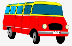 Van, Car, Cartoon, Bus, Automobile, Auto, Motor, Vans - Van Clipart Png