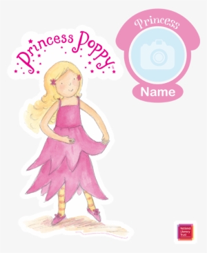 Princess Poppy T-shirt - Princess Poppy's Cookbook By Janey Louise Jones