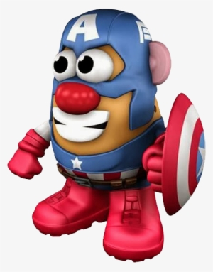 Marvel Comics Has Been Turned Into Taters - Mr Potato Head Captain America