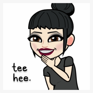 But Seriously, It's Nice To Know That The Weird Things - Tee Hee Bitmoji