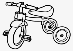 Image Black And White Library Drawing At Getdrawings - Imagenes De Triciclo Para Colorear
