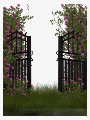 Png Garden Clipart Garden Roses - Rose Garden Transparent Background