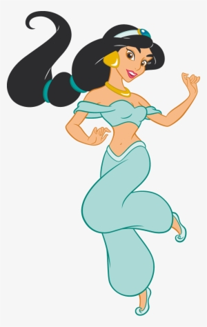 Png Transparent Stock And Her Genie By Conthauberger - Disney Princess Jasmine