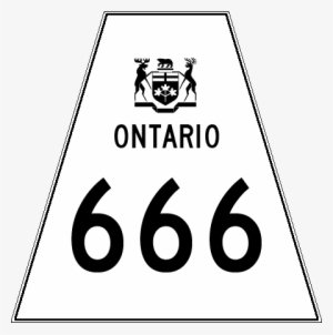 Ontario Highway 666 - Ontario Coat Of Arms Large Tote Bag, Adult Unisex,