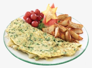 Cora's Spinach And Cheddar Omelette