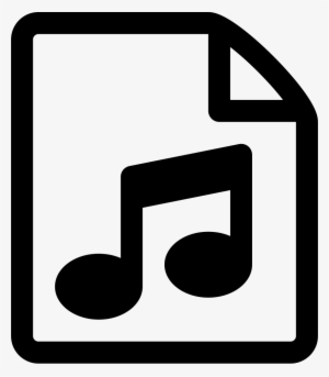 Png File Svg - Music File Icon
