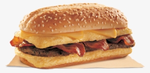 Conquer Your Morning Hunger With The Enormous Omelette - Omelette Sandwich Burger King