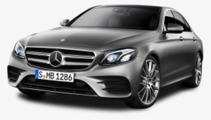 Grey Mercedes Benz E Class Car Png Image - Mercedes Benz Car Png