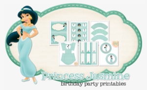 Princess Jasmine Party Printables