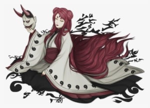 Shinigami Mask - Mito Uzumaki Fan Art