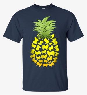 Tropical Pineapple Pomeranian T-shirt Pompom Pom Tumbleweed - T-shirt