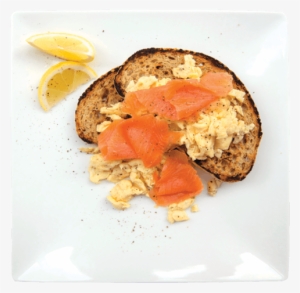 Smoked Salmon & Eggs - Salmon