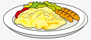 Omelette Clipart Clip Art - Scrambled Eggs