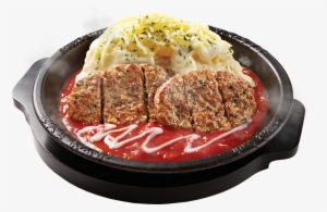 Cheesy Omelette With Creamy Tomato Sauce - Sauce