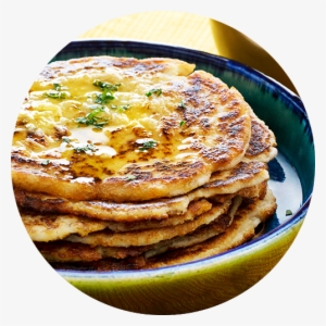 Only Keto Recipes - Keto Naan Bread With Melted Garlic Butter