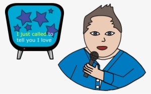 Singing In The Car Clipart - Clip Art