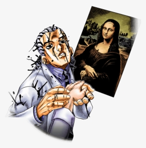 Unit Yoshikage Kira (mona Lisa) - Kira Yoshikage Mona Lisa