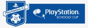 Welcome To The World's Biggest Football Club - Playstation Schools Cup Logo