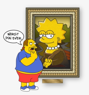 Mona Lisa Simpson - La Monalisa En Los Simpson