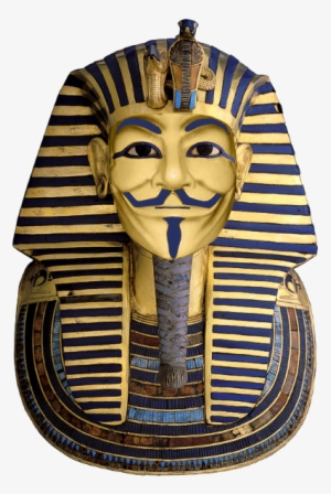 Egyptian Guy Fawkes Mask - Illuminati Unmasked By Johnny Cirucci
