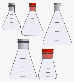 Erlenmeyer Flask Laboratory Flasks Glass Computer Icons - Erlenmeyerkolben Mit Stopfen