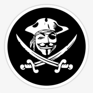 Guy Fawkes Sticker - Hacker Sticker