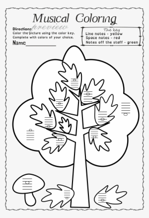 Fall Music Worksheets Pack - Music