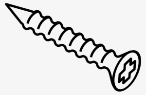 19 Screw Vector Black And White Stock Huge Freebie - Clipart Screw Png