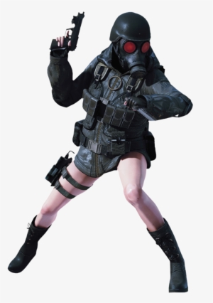 Resident Evil Revelations Lady Hunk