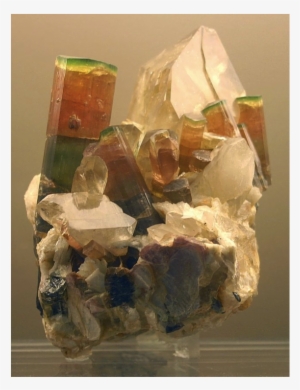Topaz - Tourmaline Crystals