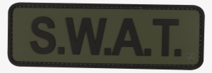 S - W - A - T - 6"x2" Morale Patch - Sign