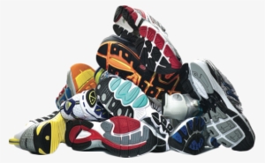 Used Men's Shoes - Pile Of Mens Shoes