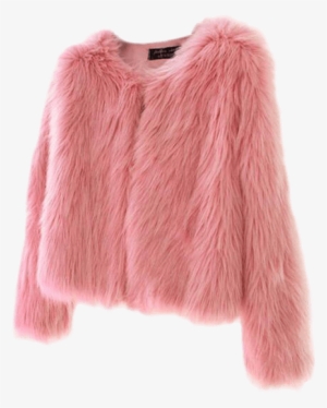 Strutter Solid Faux Fur Jacket - Lavender Faux Fur Jacket