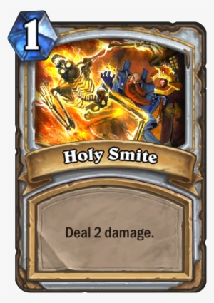 Holy Smite Card - Holy Smite