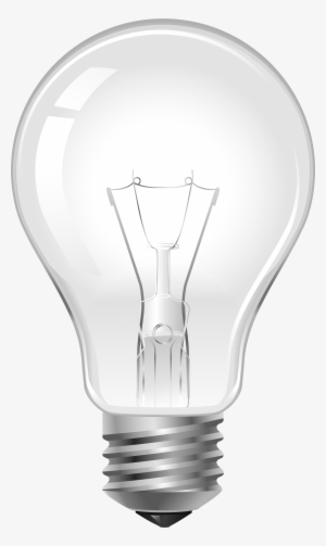 Light Bulb Png Clip Art - Incandescent Light Bulb