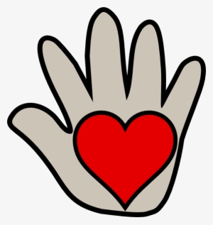 Clip Art Vector Of A Valentine Emoticon Blowing Heart - Kissing Hand Clipart