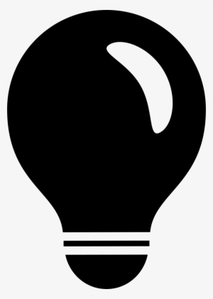 Light Bulb Black Symbol Comments - Ville De Saint Etienne