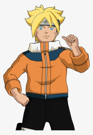Boruto Naruto Jacket - Boruto Wears Naruto's Jacket