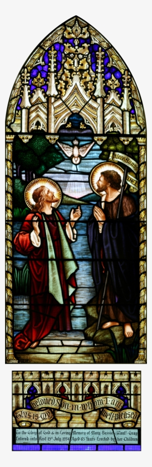 Stjohnsashfield Stainedglass Baptism