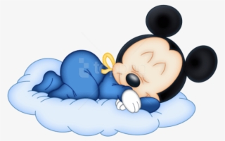 Baby Clip Art Image - Mickey Mouse Bebe Png