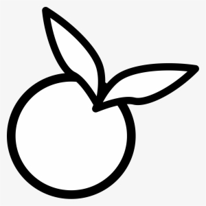 Clipart Resolution 830*830 - Orange Vector Black And White