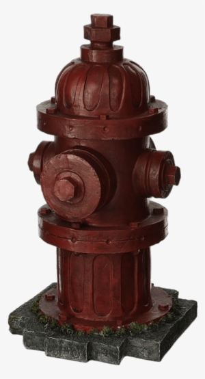 Table Art Decor Decorative Red Fire Hydrant Statue