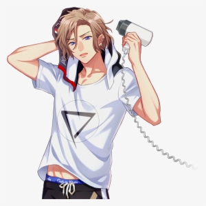 Banri Serious Ssr Transparent - 摂津 万里 イラスト