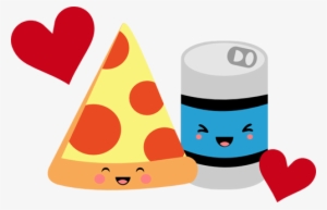 Pizza Clipart Kawaii - Beer And Pizza Png