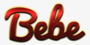 Bebe Name Logo Transparent Image - Graphic Design