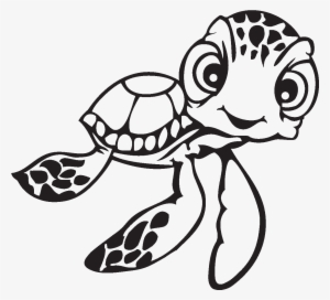 Stickers Muraux Animaux - Colouring Turtle